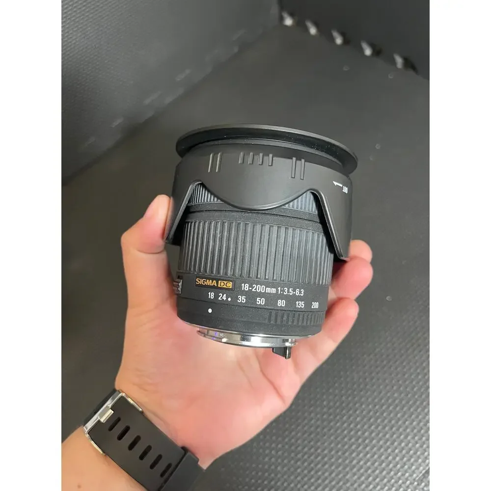 SIGMA 18-200mm‎ f/3.5-6.3 DC AF ZOOM Lens Camera From Japan